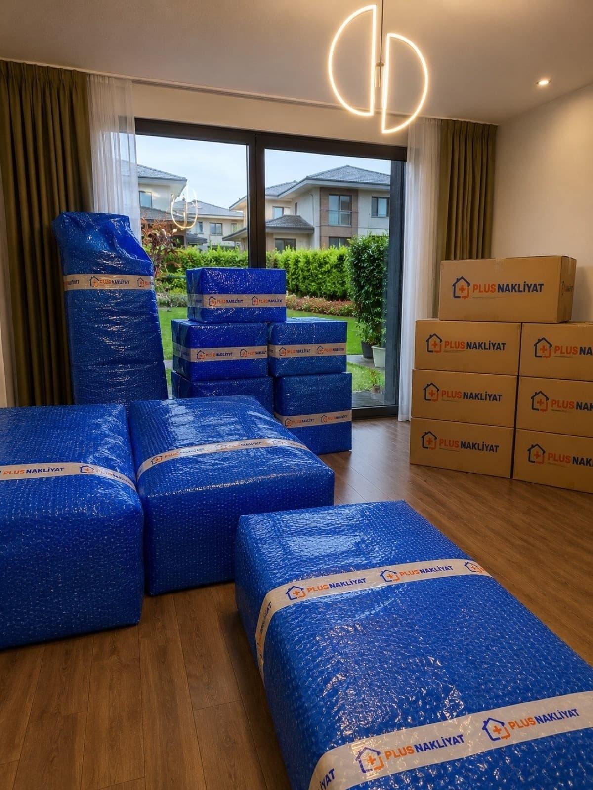 Ücretsiz nakliyat ekspertiz — villa içi keşif ve paketleme hazırlığı
